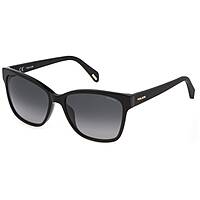 sunglasses Police black in the shape of Square. SPLG44 560700