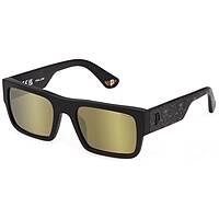 sunglasses Police black in the shape of Square. SPLL12703G