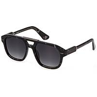 sunglasses Police black in the shape of Square. SPLL190869