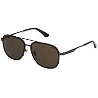 sunglasses Police black in the shape of Square. SPLL78580627