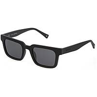 sunglasses Sting black in the shape of Rectangular. SST435U28P