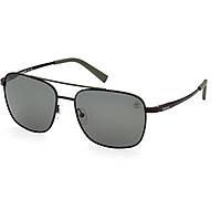 sunglasses Timberland black in the shape of Rectangular. TB93035902R