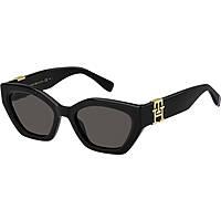 sunglasses Tommy Hilfiger black in the shape of Hexagonal. 20596980754IR