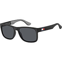 sunglasses Tommy Hilfiger black in the shape of Rectangular. 20087808A56IR