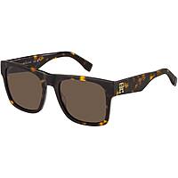 sunglasses Tommy Hilfiger black in the shape of Rectangular. 2067760865370
