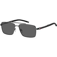 sunglasses Tommy Hilfiger black in the shape of Rectangular. 206821SVK58M9