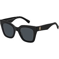 sunglasses Tommy Hilfiger black in the shape of Square. 20630480750IR
