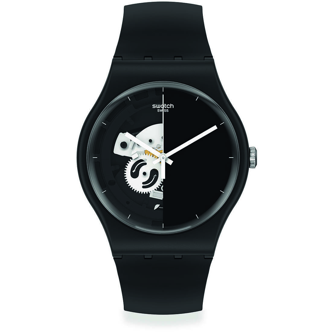 Swatch Bioceramic Case Black New Gent & Gent Bioceramic watch SO32B107
