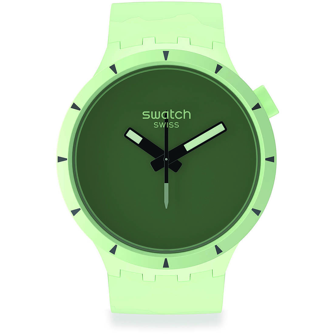 Swatch Bioceramic Case Green Colours Of Nature watch SB03G100