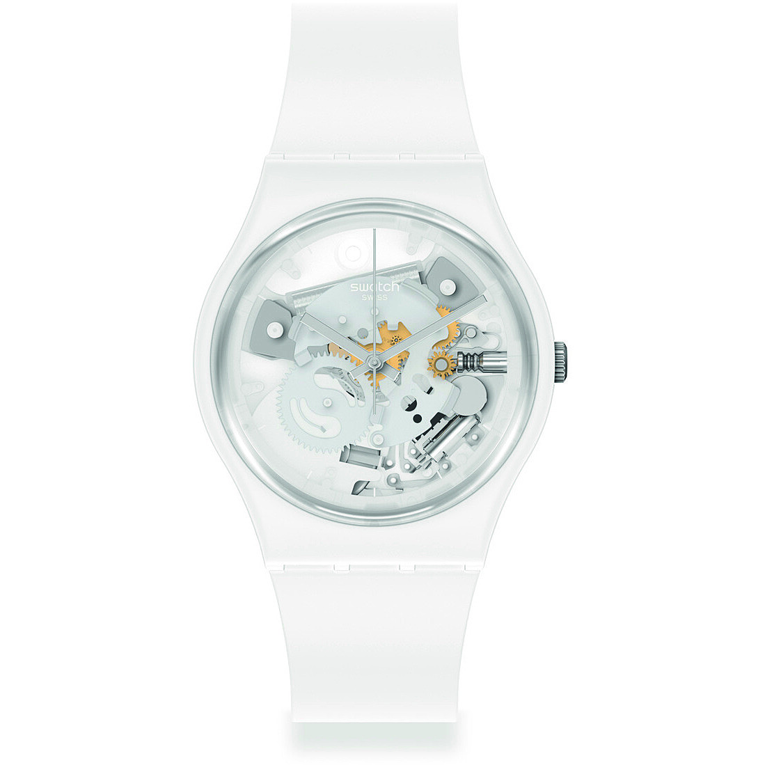 Swatch Bioceramic Case White New Gent & Gent Bioceramic watch SO31W102