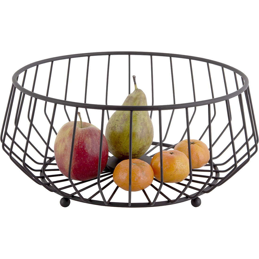 table furniture Present Time Fruit Basket PT3475BK