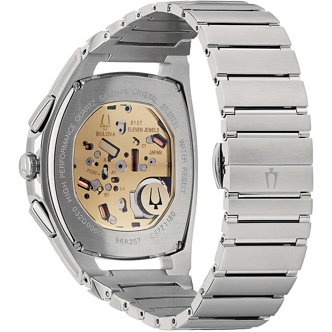 watch chronograph man Bulova Curv 96A257