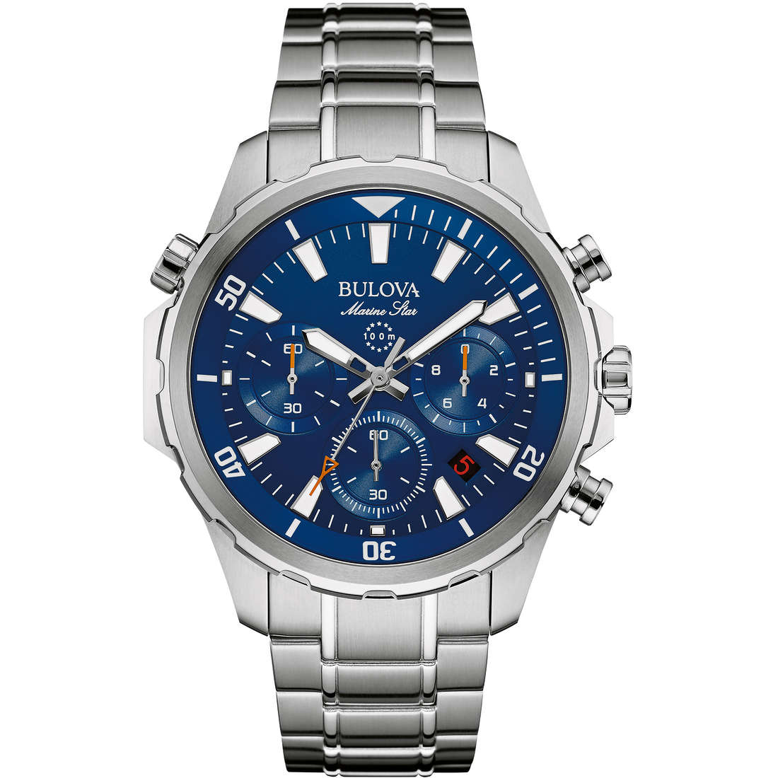 watch chronograph man Bulova Marine Star 96B256
