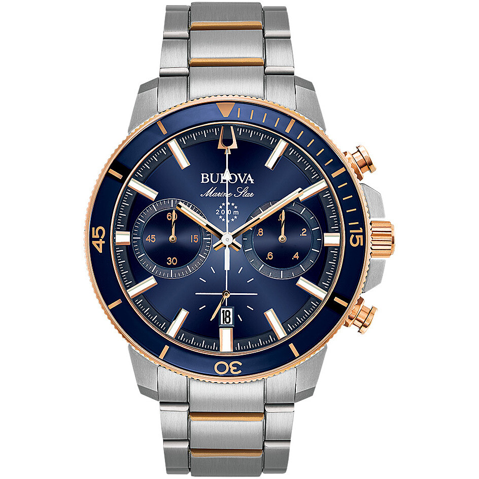 watch chronograph man Bulova Marine Star 98B301