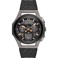 watch chronograph man Bulova Progressive Curv 98A162