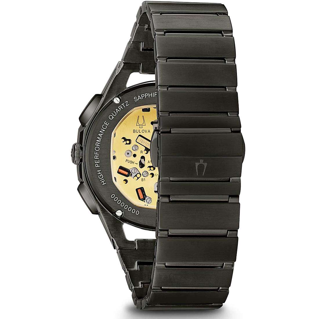 watch chronograph man Bulova Progressive Curv 98A206