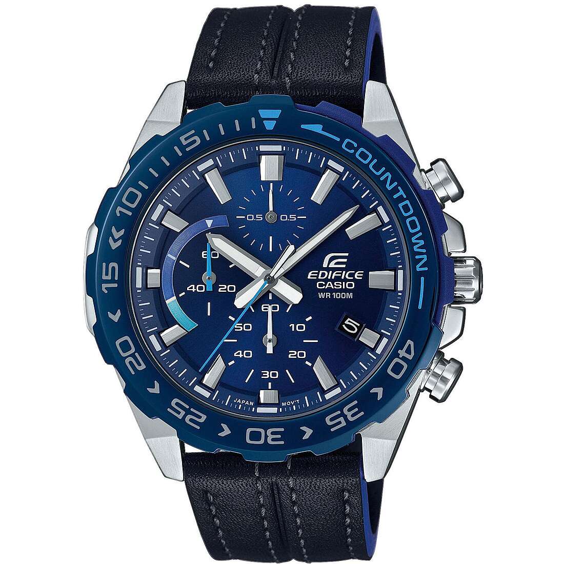 watch chronograph man Casio Edifice EFR-566BL-2AVUEF