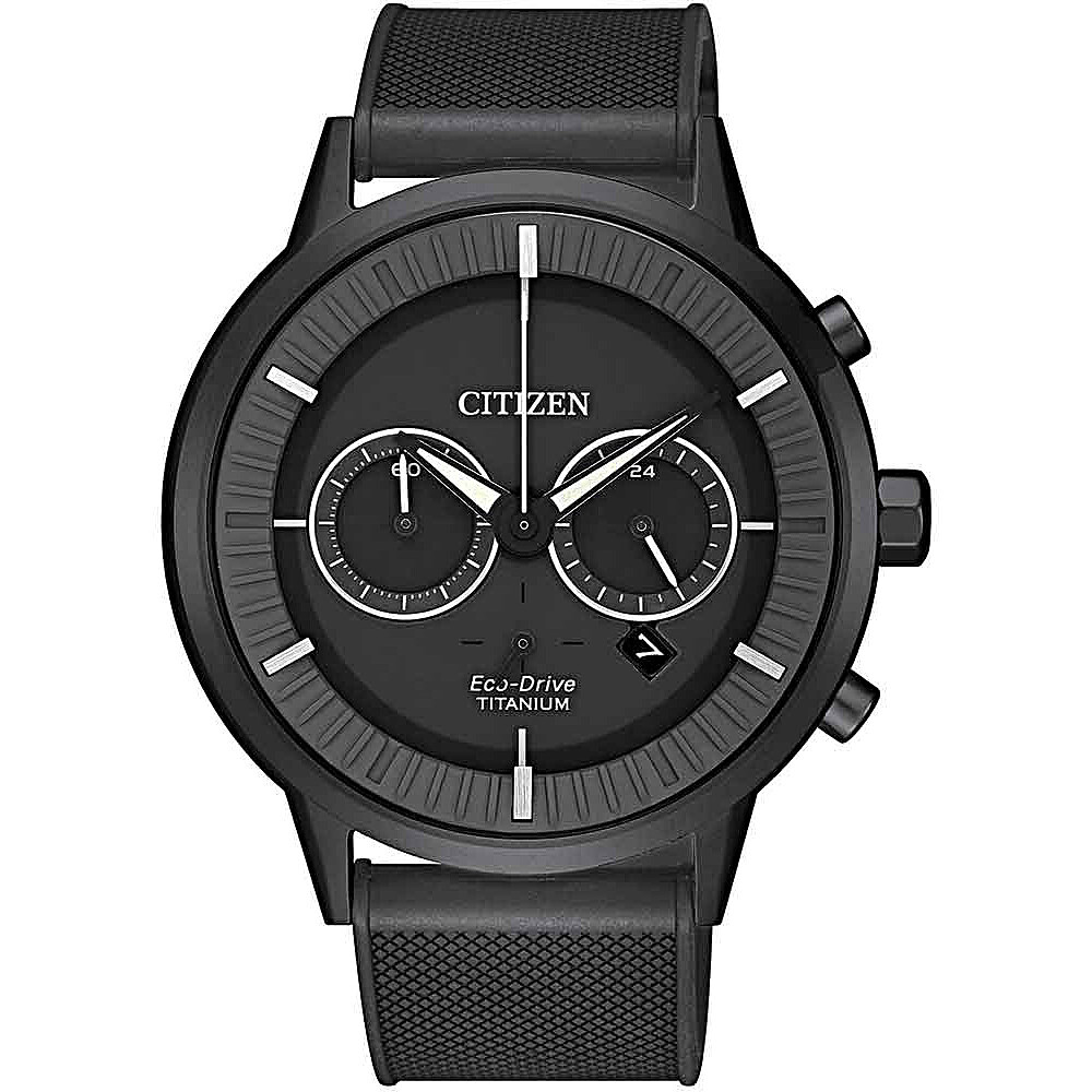 watch chronograph man Citizen Super Titanio CA4405-17H