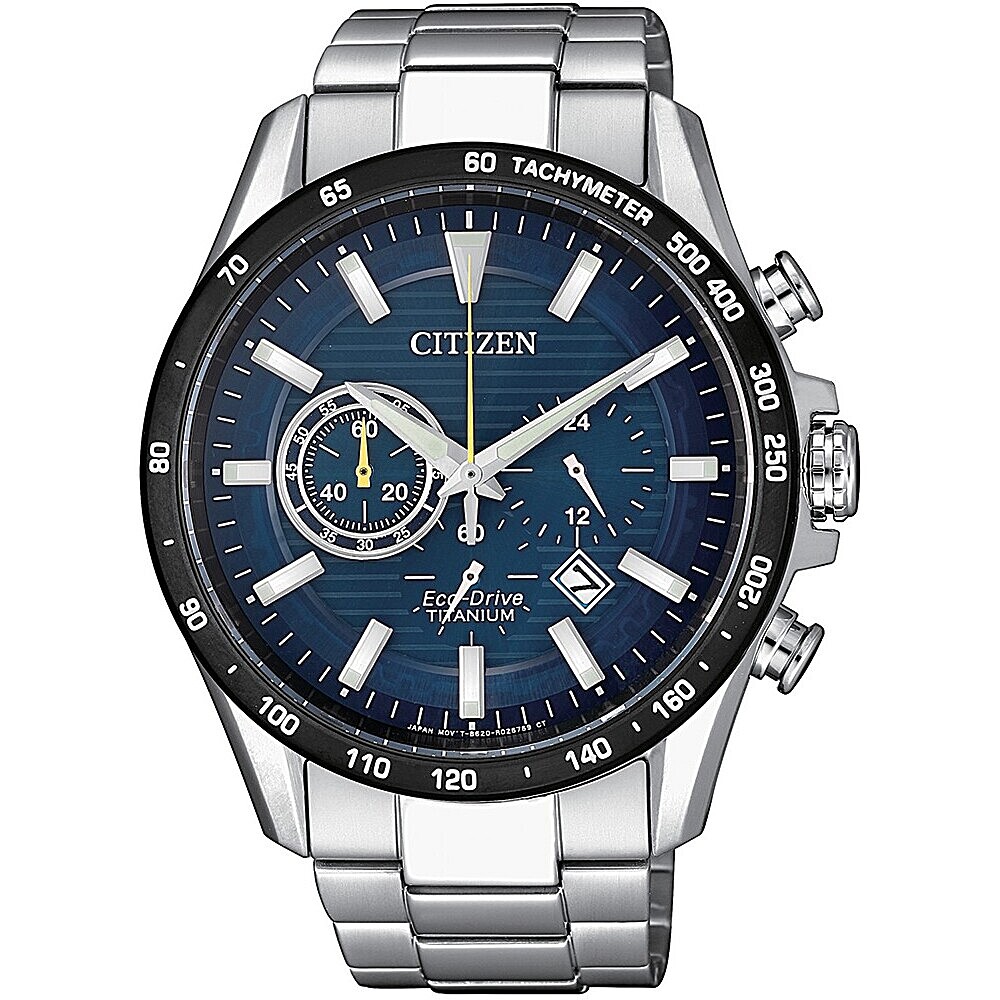 watch chronograph man Citizen Super Titanio CA4444-82L