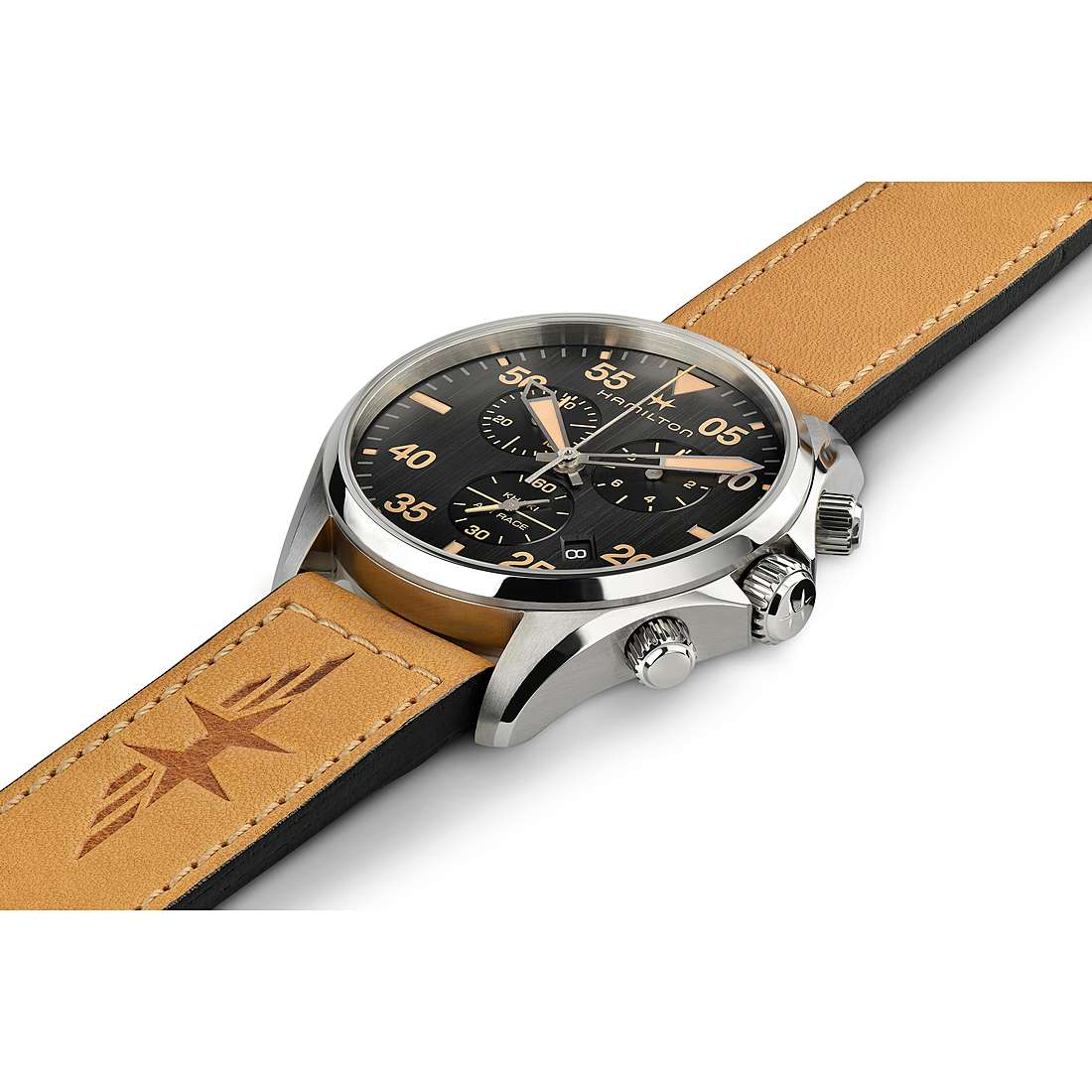 watch chronograph man Hamilton Khaki Aviation H76722531
