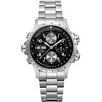 watch chronograph man Hamilton Khaki Aviation H77616133