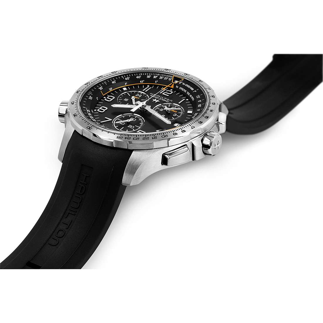 watch chronograph man Hamilton Khaki Aviation H77912335