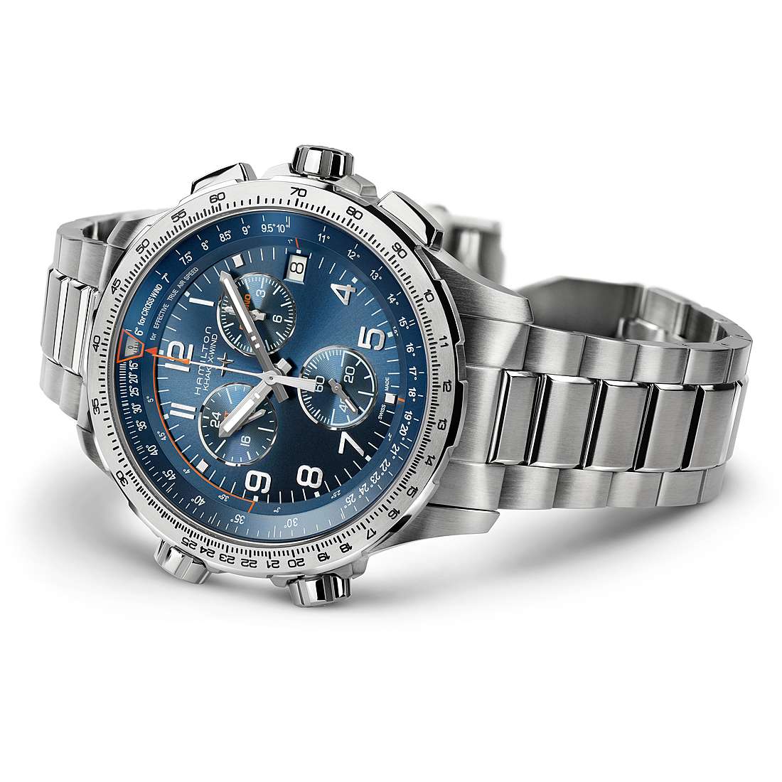 watch chronograph man Hamilton Khaki Aviation H77922141