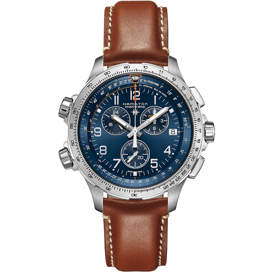 watch chronograph man Hamilton Khaki Aviation H77922541