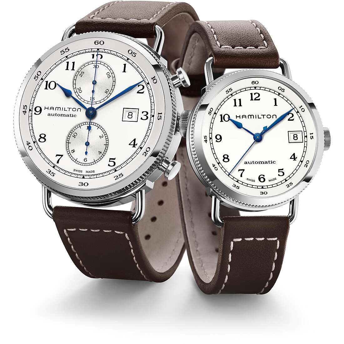 watch chronograph man Hamilton Khaki Navy H77706553