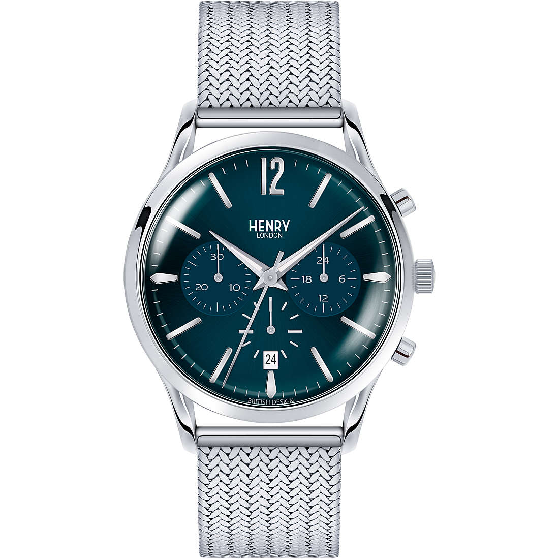 watch chronograph man Henry London Knightsbridge HL41-CM-0037