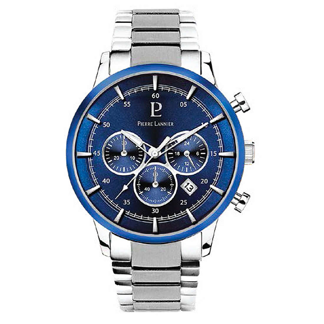 watch chronograph man Pierre Lannier 245F161