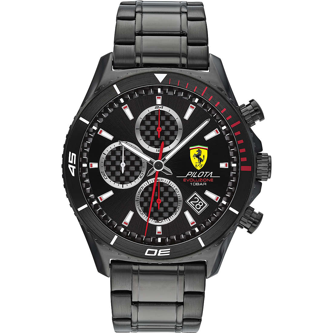 watch chronograph man Scuderia Ferrari Pilota Evo FER0830771