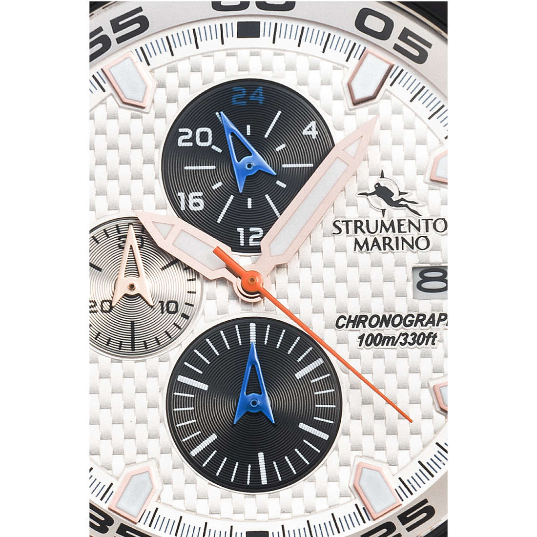 watch chronograph man Strumento Marino Speedboat SM126S/RG/BN/NR