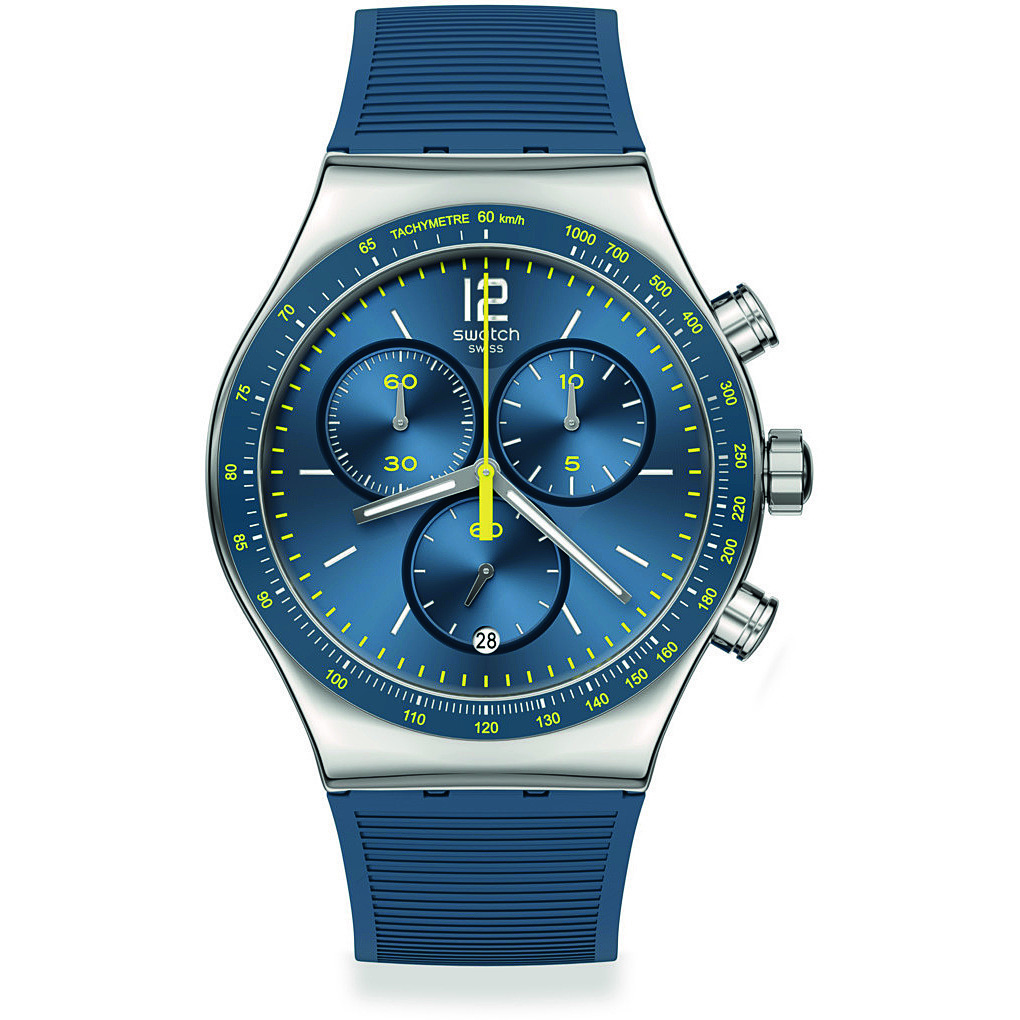 watch chronograph man Swatch Monthly Drops YVS482