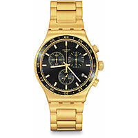 watch chronograph unisex Swatch Holiday Collection YVG418G