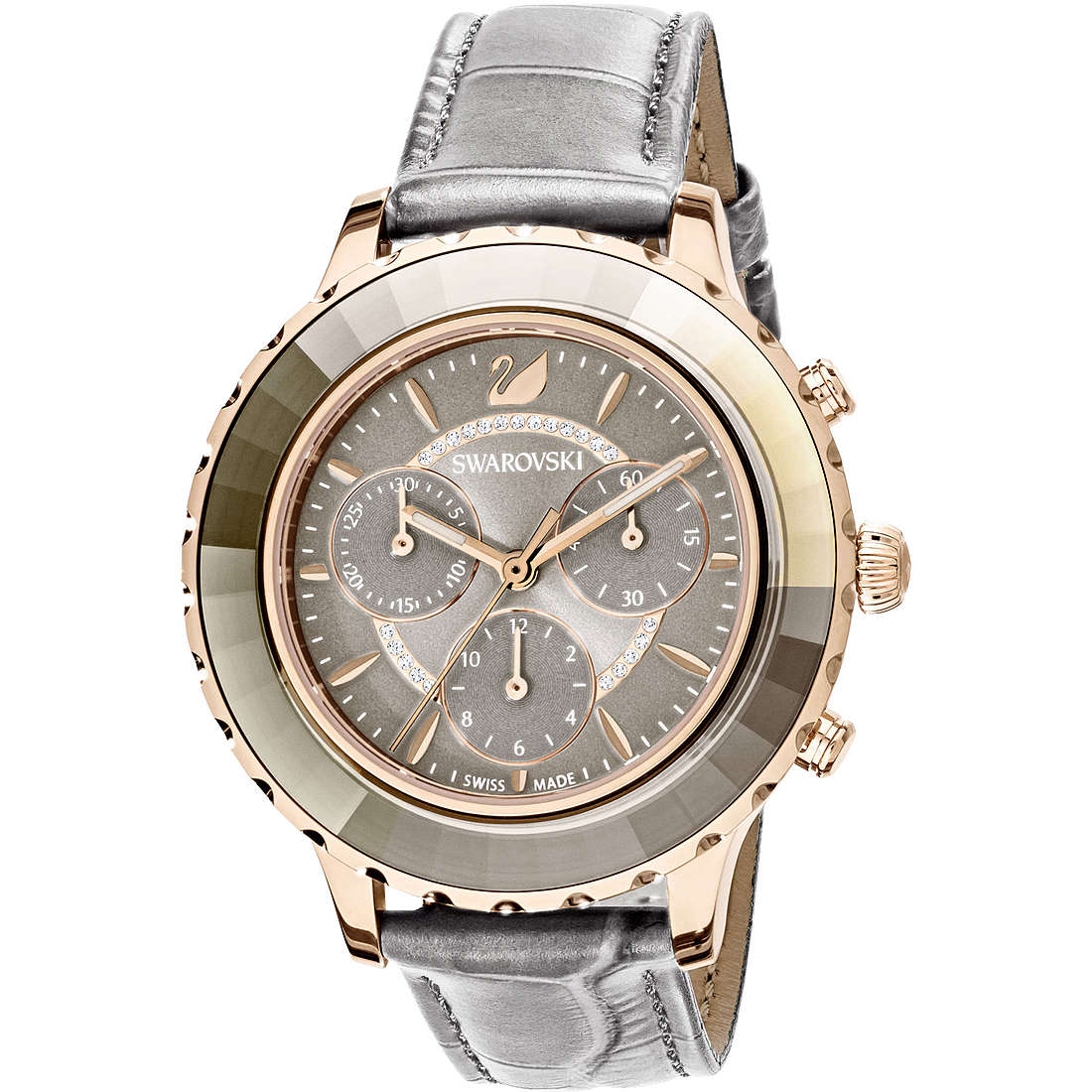 watch chronograph woman Swarovski Octea Lux 5452495