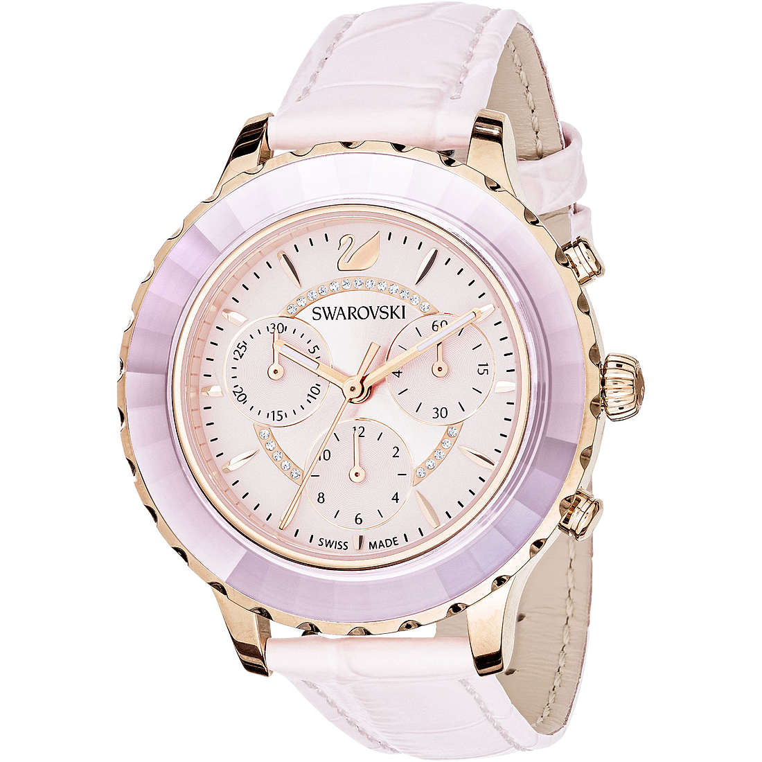 watch chronograph woman Swarovski Octea Lux 5452501
