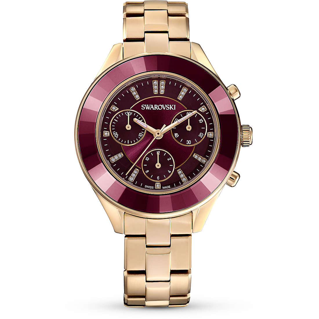 watch chronograph woman Swarovski Octea Lux 5632475