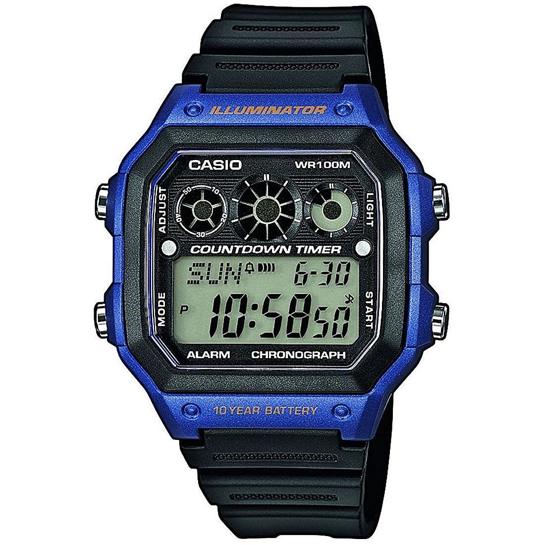 watch digital man Casio Casio Collection AE-1300WH-2AVEF