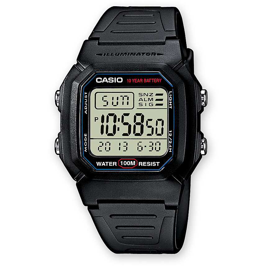 watch digital man Casio Casio Collection W-800H-1AVES