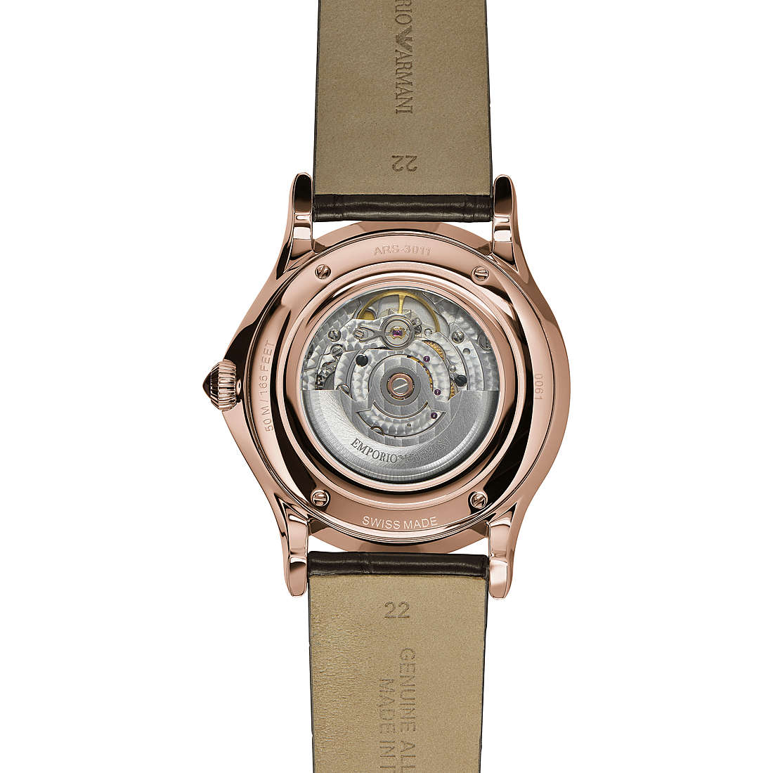 watch mechanical man Emporio Armani Swiss ARS3012