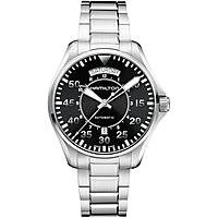watch mechanical man Hamilton Khaki Aviation H64615135