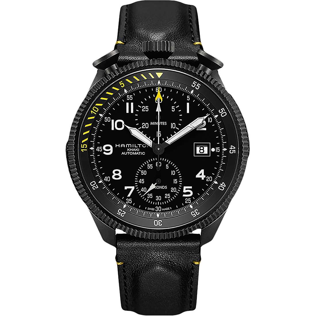 watch mechanical man Hamilton Khaki Aviation H76786733