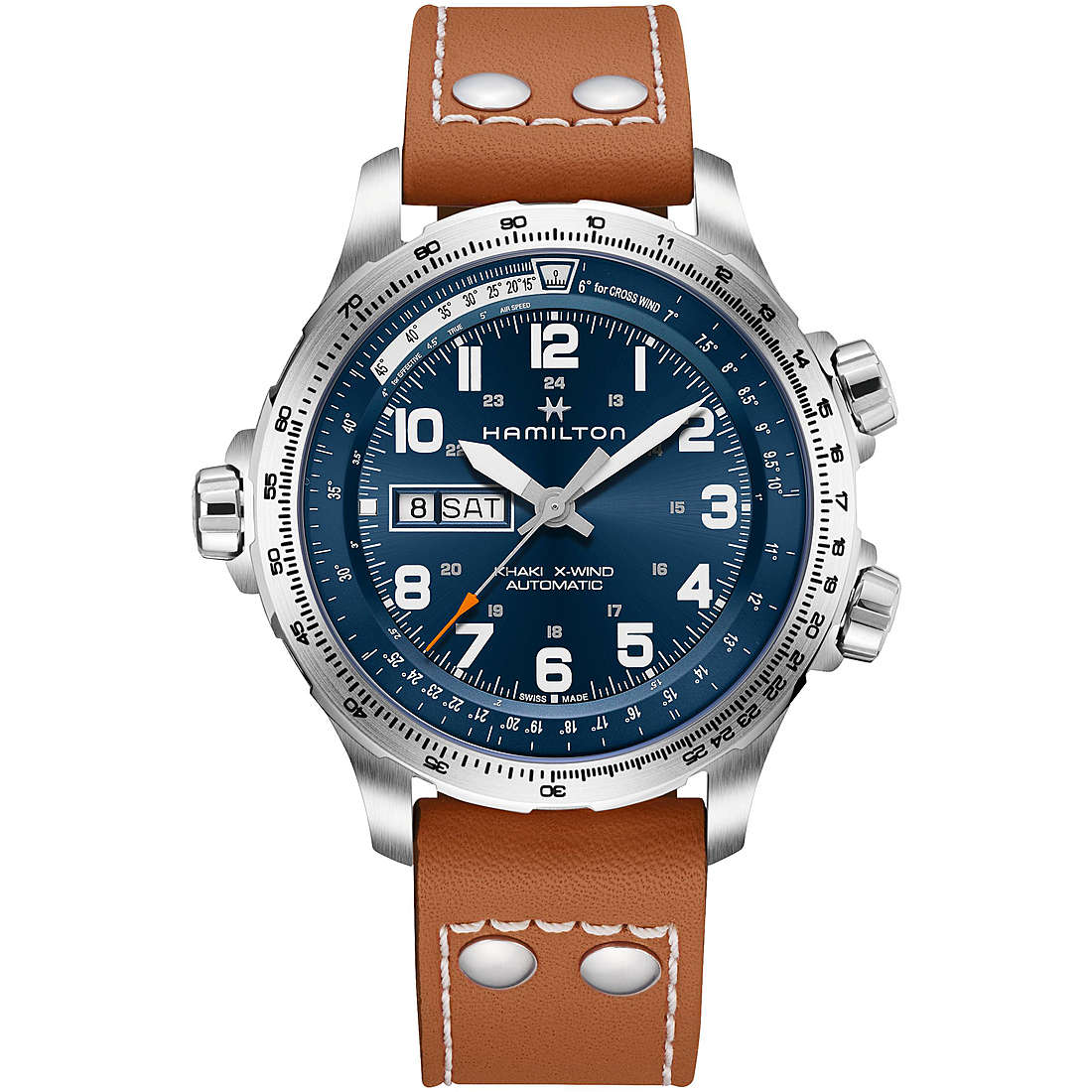 watch mechanical man Hamilton Khaki Aviation H77765541