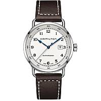 watch mechanical man Hamilton Khaki Navy H77715553