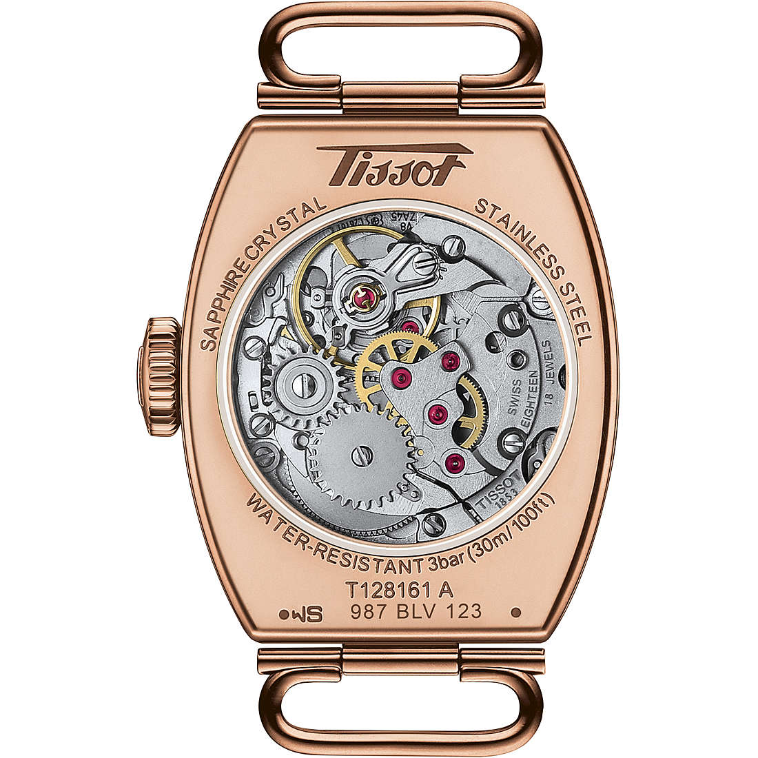 watch mechanical woman Tissot Heritage T1281613601200