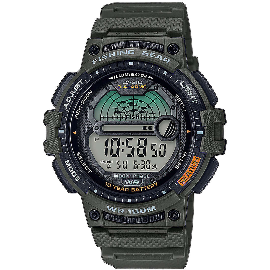 watch multifunction man Casio Collection WS-1200H-3AVEF