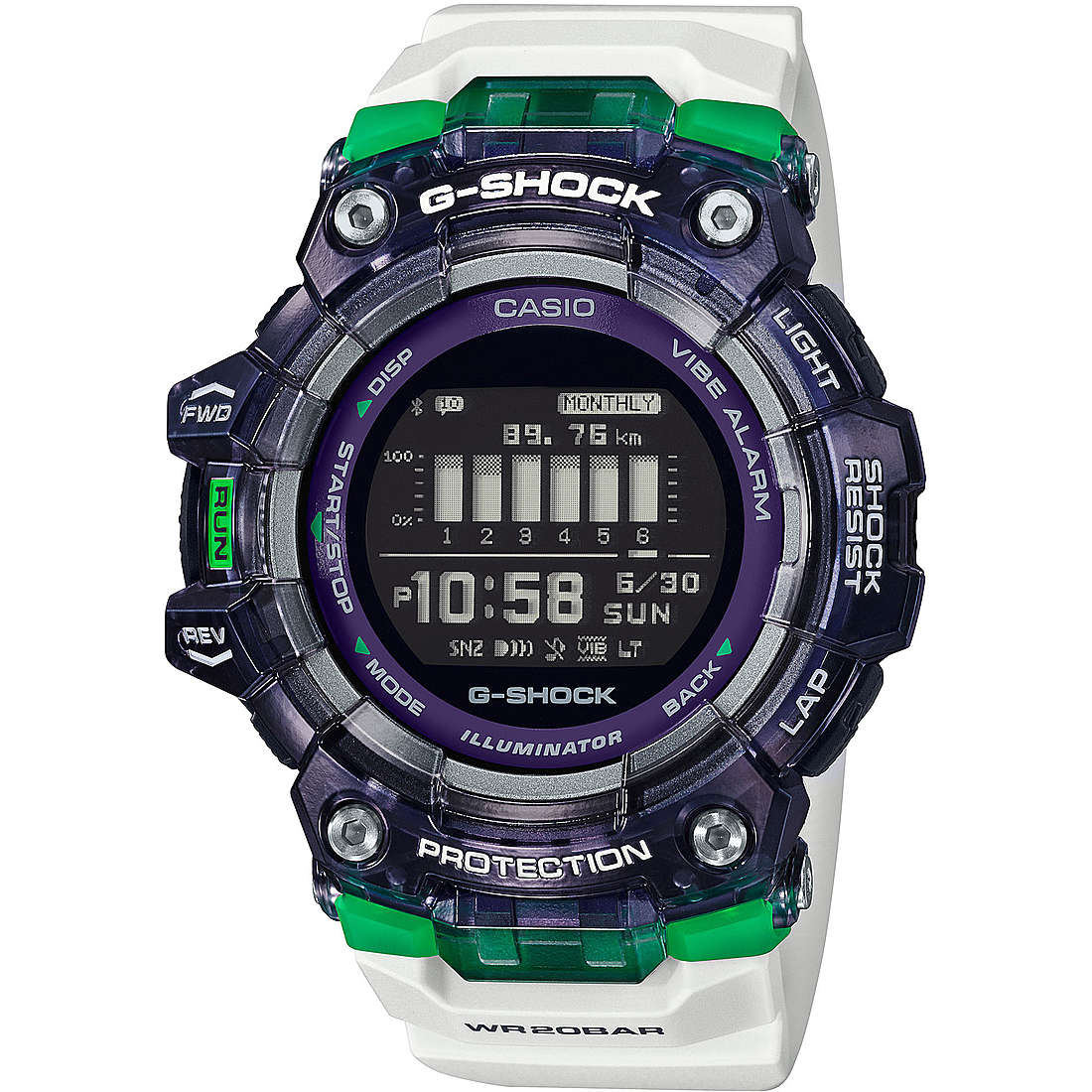watch multifunction man G-Shock G-Squad GBD-100SM-1A7ER
