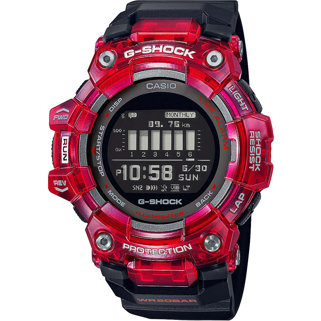 watch multifunction man G-Shock G-Squad GBD-100SM-4A1ER