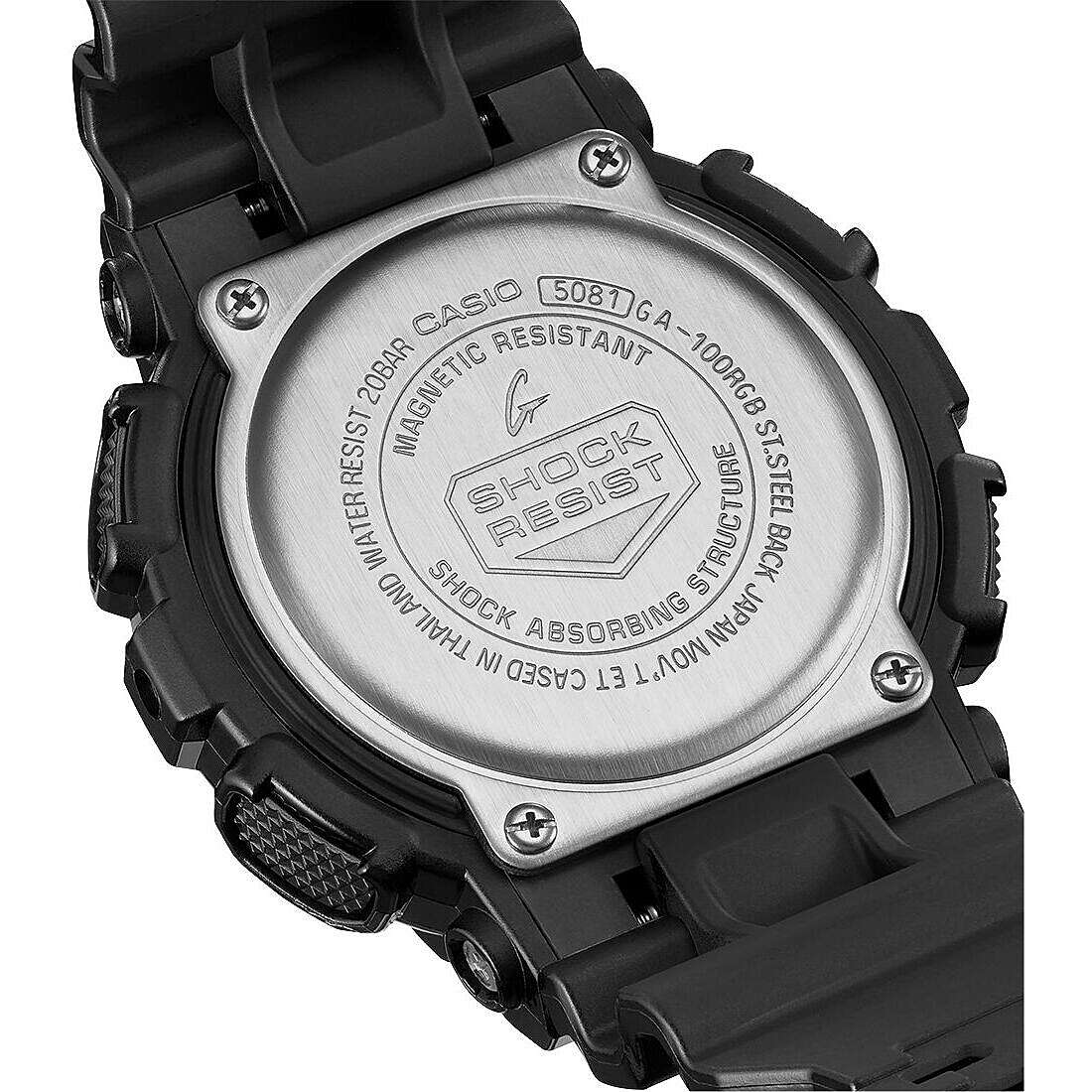 watch multifunction man G-Shock GA-100RGB-1AER